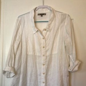 Linen button down shirt